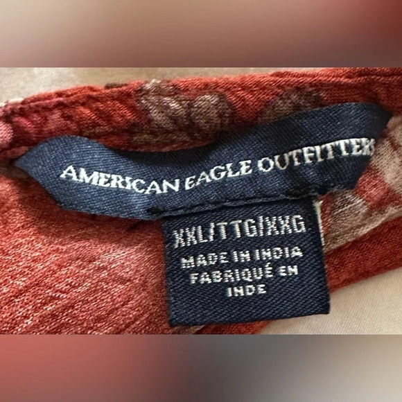 American Eagle Women’s Floral Romper Size XXL - Picture 6 of 8